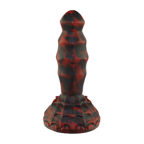 Tomax - Dark Dragon Slim Evil Fantasy Silicone Suction Cup Dildo (Red) Durio.sg