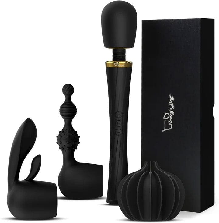 Tracy's Dog - Hammer Magic Wand Kit Wand Massagers (Black) TRD1032 Durio.sg