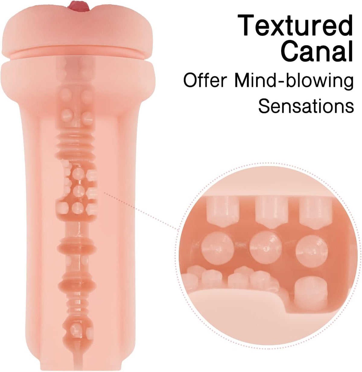 Tracy's Dog - Signature Stroker Lexi Lore Male Masturbator (Beige) TRD1039 Durio.sg