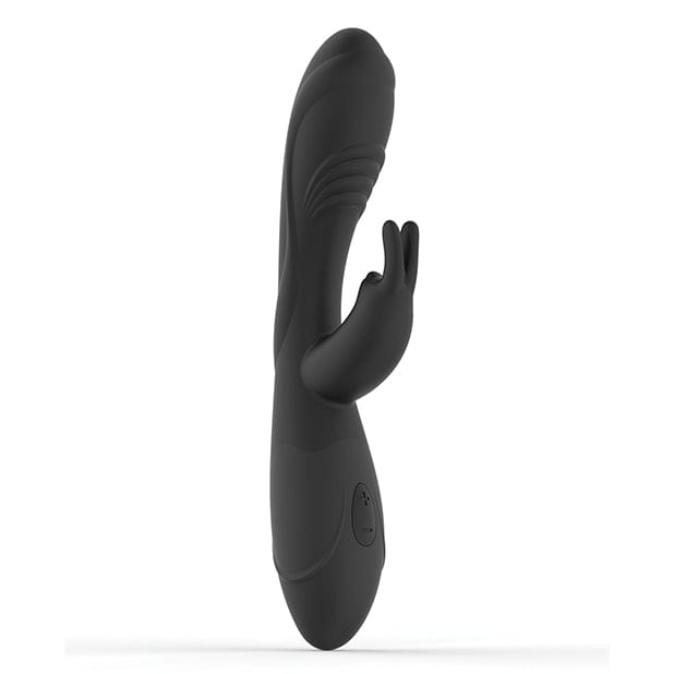 Voodoo Toys - Money Bunny Silicone Rabbit Vibrator (Solid Black) OT1210 Durio.sg