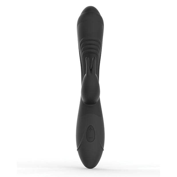 Voodoo Toys - Money Bunny Silicone Rabbit Vibrator (Solid Black) OT1210 Durio.sg