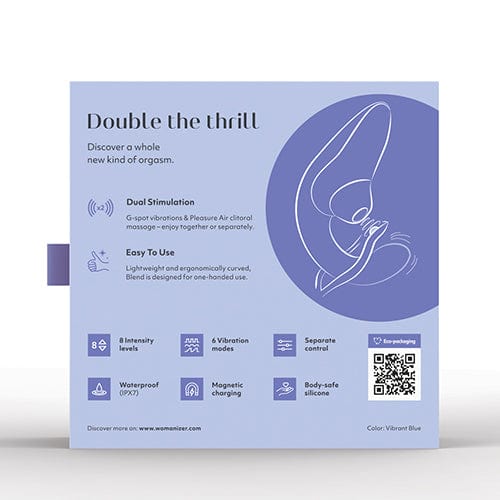 WE VIBE - Blend Dual Stimulation G Spot Clit Massager CherryAffairs