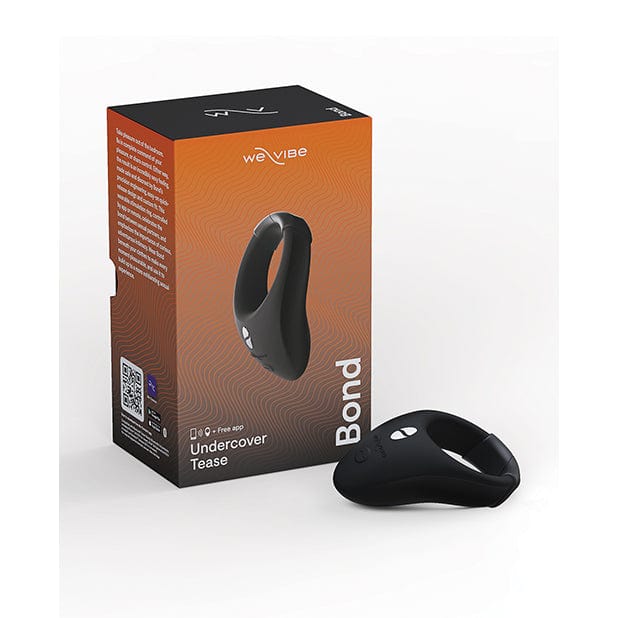 WE VIBE - Bond Remote Control Silicone Cock Ring (Black) WEV1048 Durio.sg