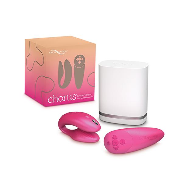 WE VIBE - Chorus App-Controlled Couples Vibrator (Pink) WEV1040 CherryAffairs