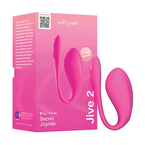 We Vibe - Jive 2 App-Controlled Egg Vibrator Secret Joyride (Electric Pink) WEV1086 Durio.sg