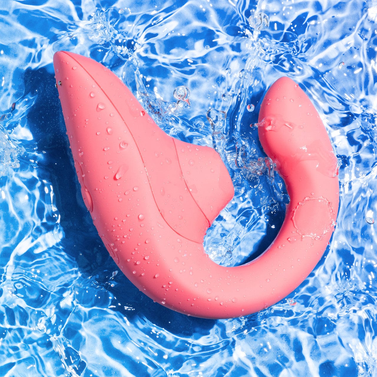 Womanizer - Blend The Original Clitoral Clit Stimulator with G Spot Dildo CherryAffairs