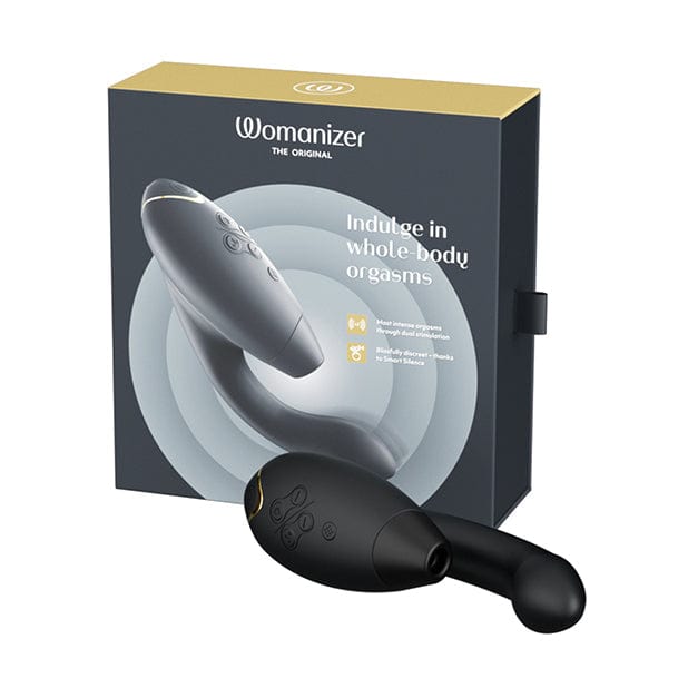 Womanizer - Duo 2 Clitoral Air Stimulator with G Spot Dildo Durio.sg
