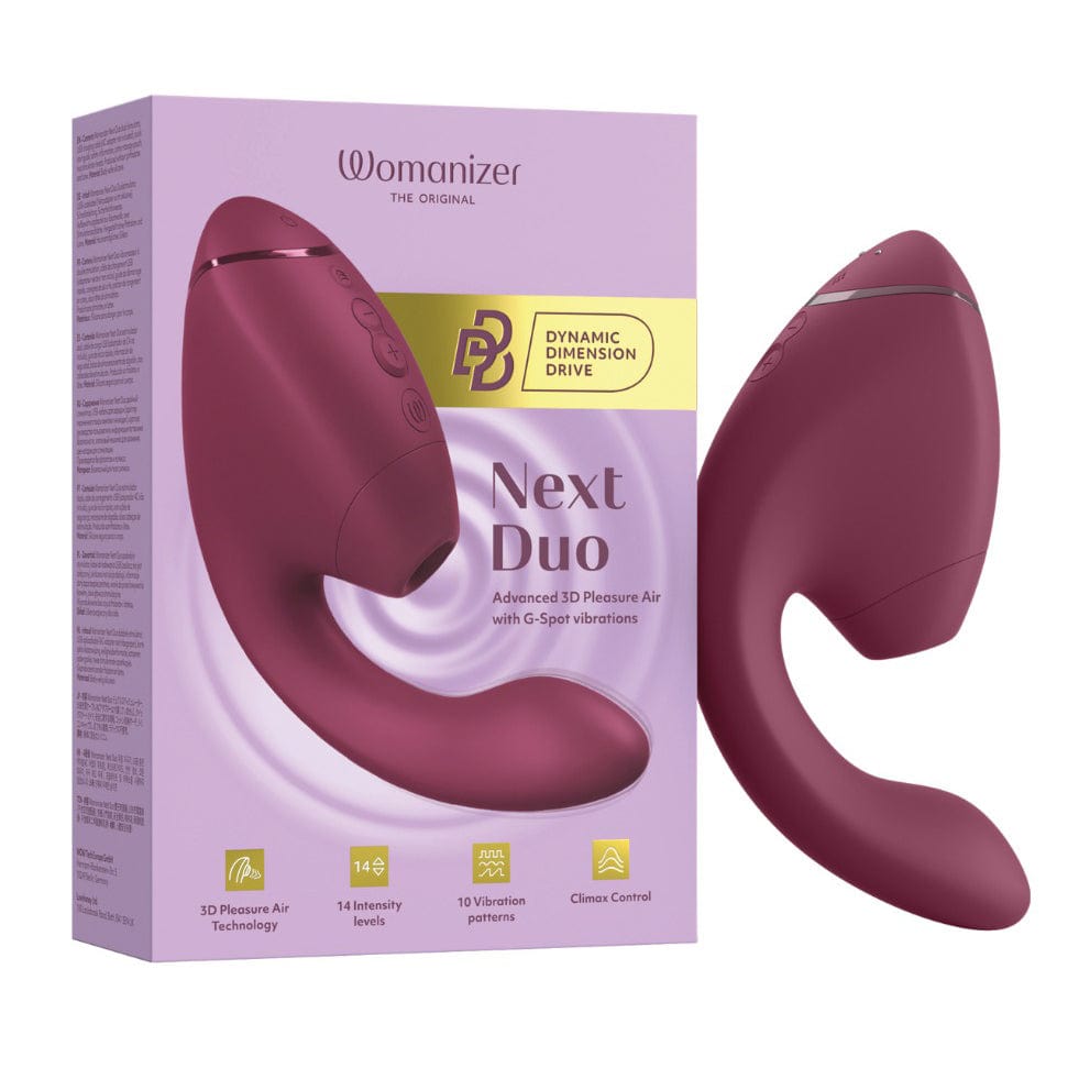 Womanizer - Next Duo Pleasure Air Dual Stimulator Durio.sg