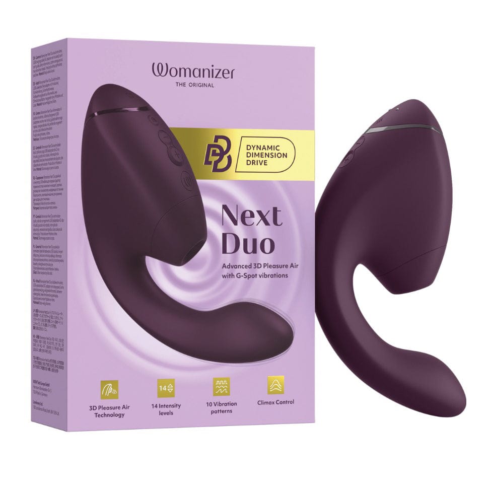 Womanizer - Next Duo Pleasure Air Dual Stimulator Durio.sg