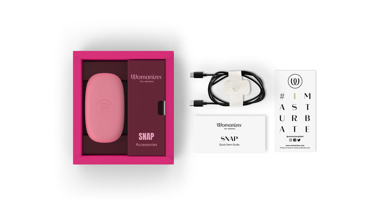 Womanizer - Snap Portable Clitoral Air Stimulator (Crushed Berry) WM1096 Durio.sg