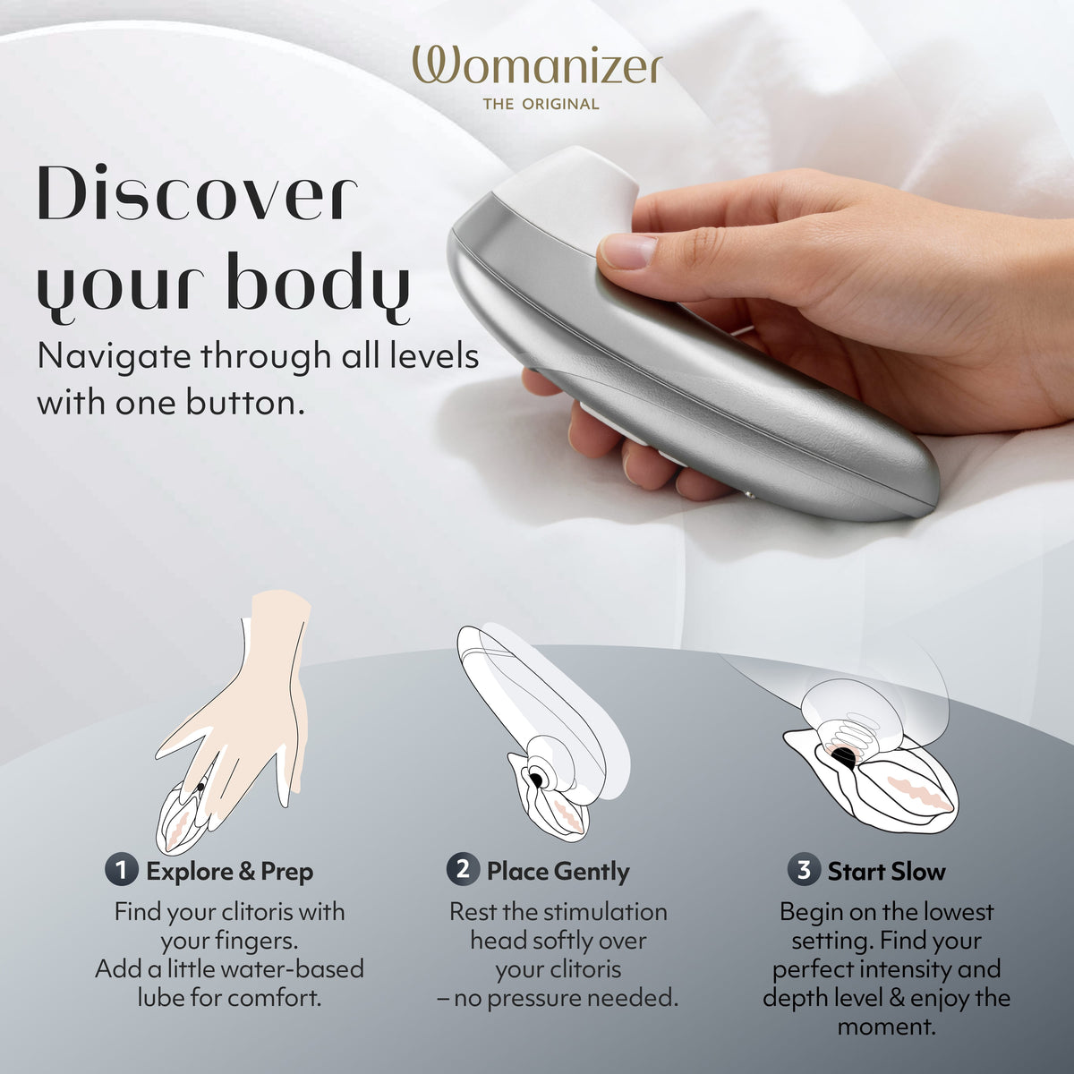 Womanizer - Womanizer Pro Clitoral Air Stimulator Massager Durio.sg