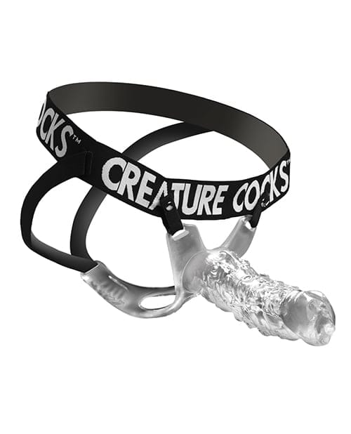 XR Brands - Creature Cocks King Kraken Hollow Strap On with Harness XR1101 Durio.sg