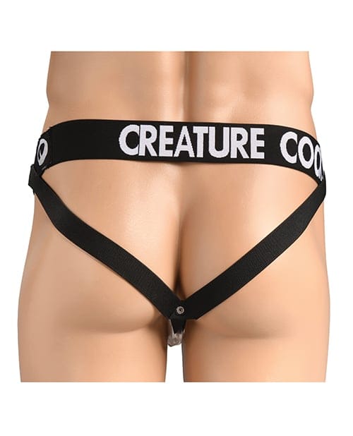 XR Brands - Creature Cocks King Kraken Hollow Strap On with Harness XR1101 Durio.sg