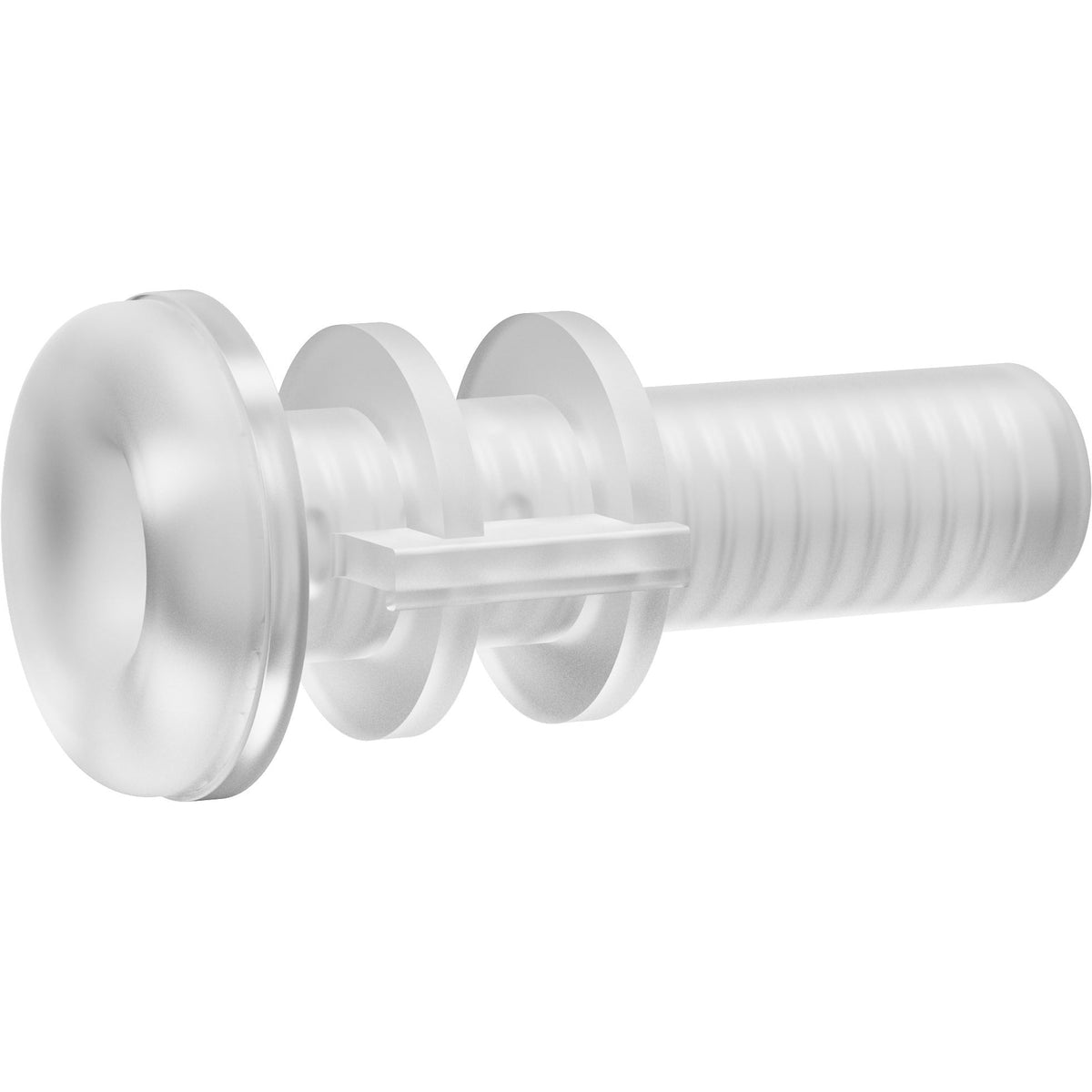 Lovense - 中性形状的安慰自慰器套（透明）