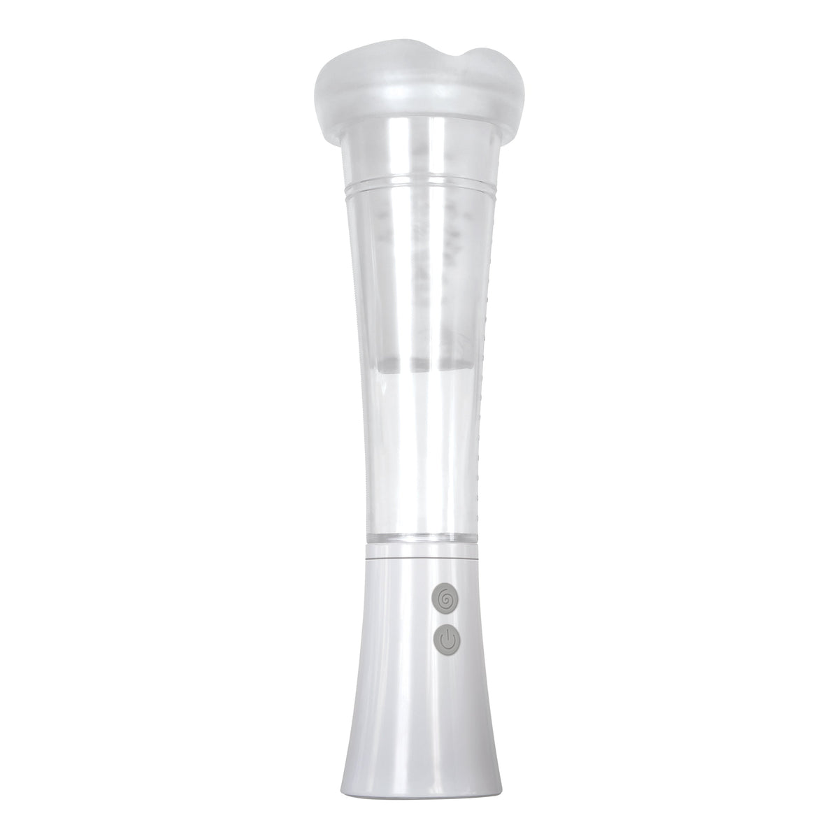 Zero Tolerance - ดูดสูญญากาศแบบชาร์จไฟได้ดีปั๊มอวัยวะเพศชายผู้สำเร็จความใคร่ด้วยตนเองแบบสั่น (สีขาว)