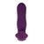 Evolved - Gender X Velvet Hammer Remote Thursting Thumping Strapless Strap On (Purple)