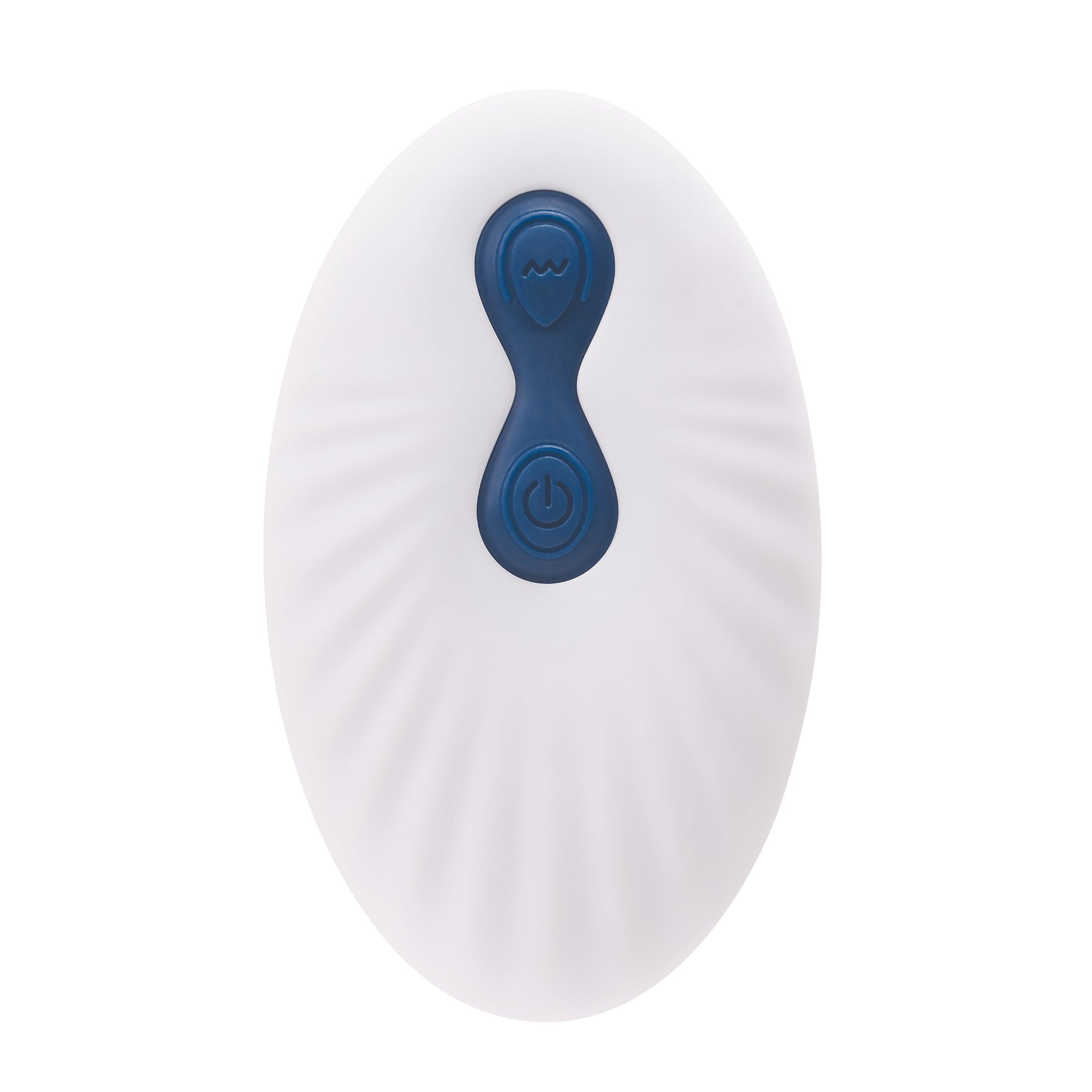 Evolved - Gender X Snuggle Up Remote Vibrating Strap On (Blue)