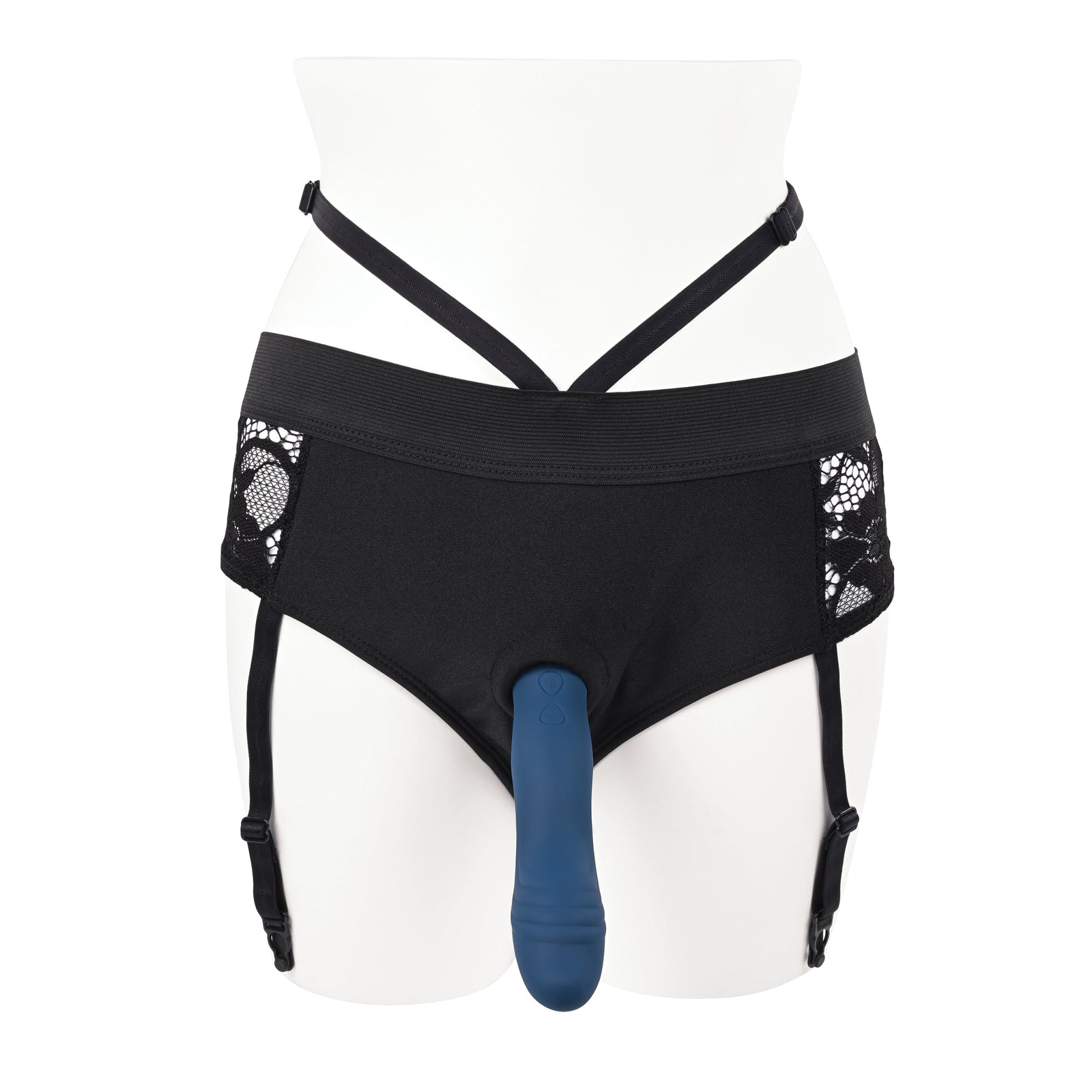 Evolved - 性别 X 依偎远程振动带（蓝色）