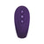 Evolved - 2 Become 1 Remote Tongue Licking Clitoral Air Stimulator Dildo (Purple)