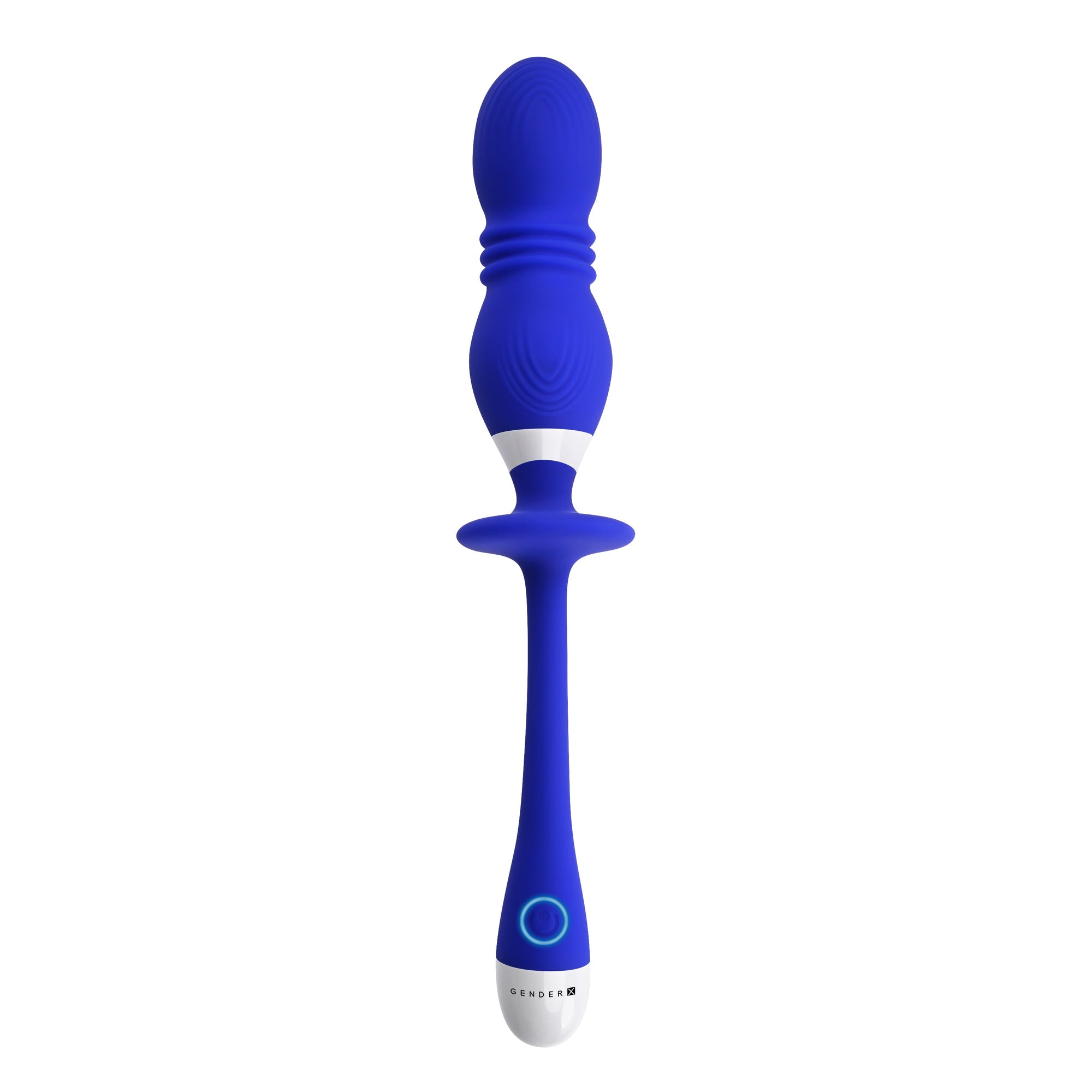 Evolved - 性别 X 玩球推蛋振动器（蓝色）