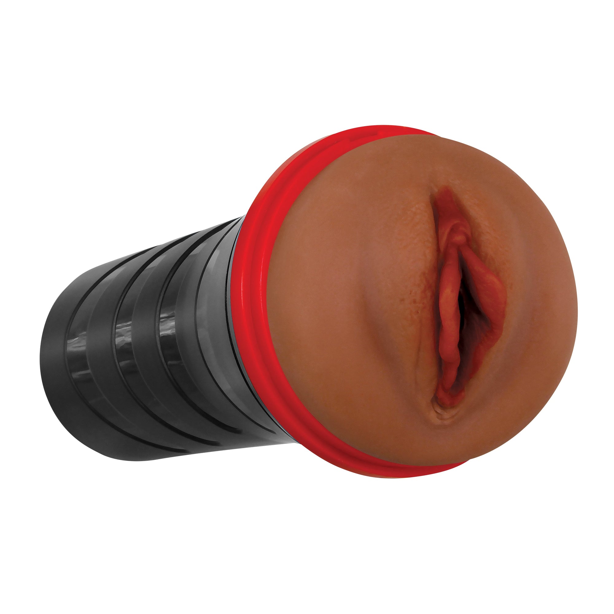 零容忍 - 随身携带的柔软逼真抚摸器，带振动阴茎环