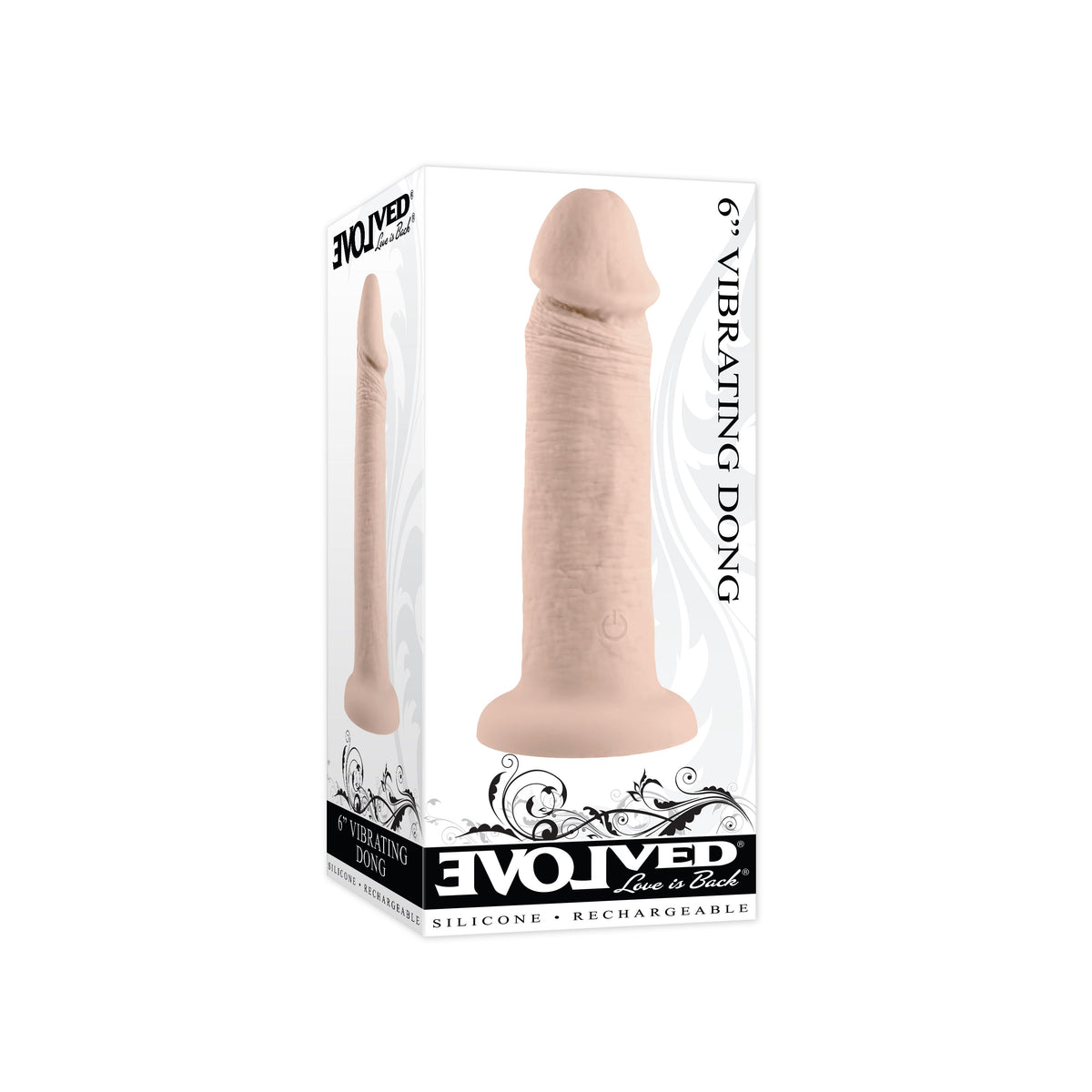 Evolved -  Vibrating Realistic Dong 6&quot;