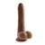 Evolved - Peek A Boo Uncircumcised Realistic Vibrating Dildo 8"