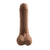 วิวัฒนาการ - Peek A Boo Uncircumcised Dildo สั่นสมจริง 8"