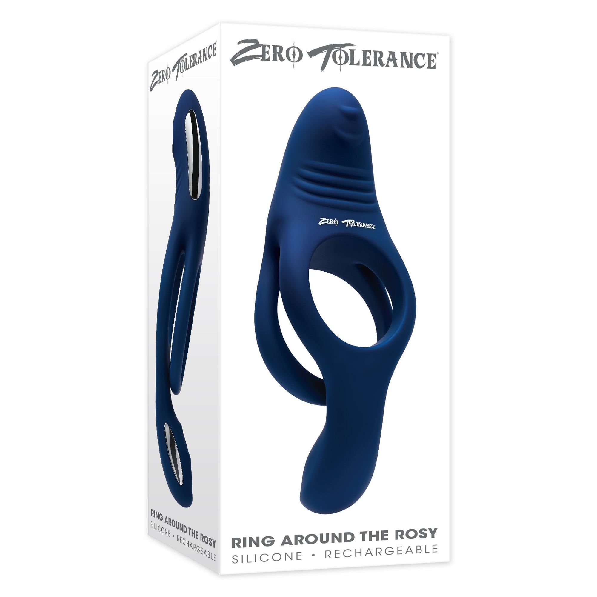 Zero Tolerance - Ring Around The Rosy Rechargeable Cock Ring (Blue)