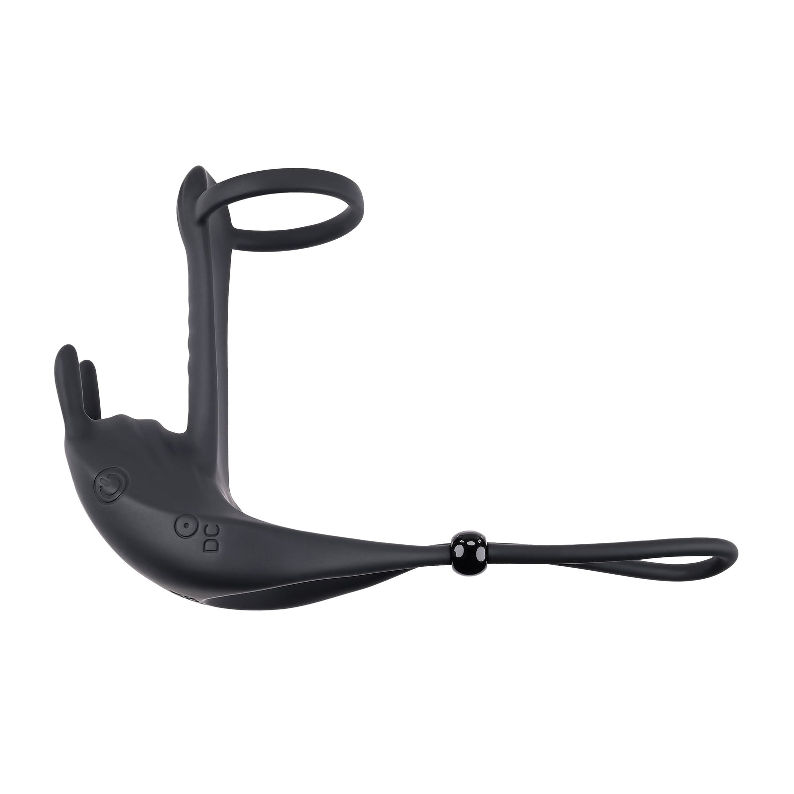 Zero Tolerance - แหวนอวัยวะเพศชายสั่นแบบอาน (สีดำ)