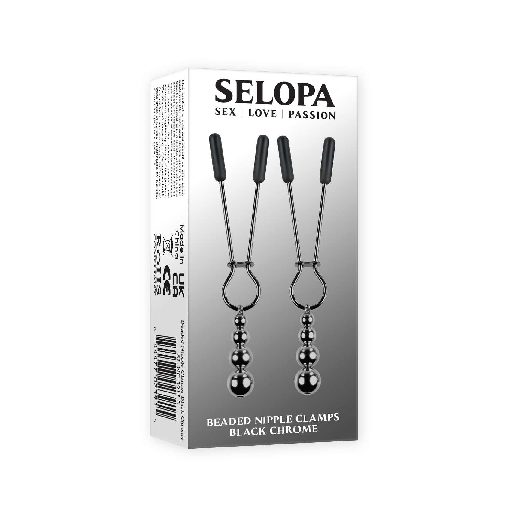 Selopa - Beaded Nipple Clamps