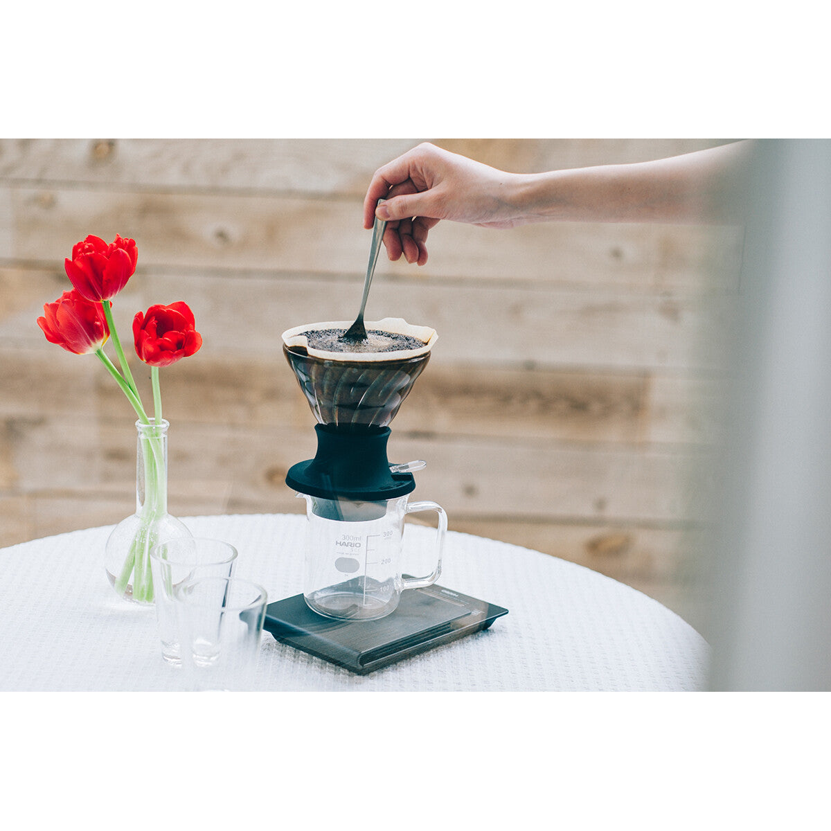 Hario - 咖啡浸入式滴头开关 03 适用于 1-6 杯