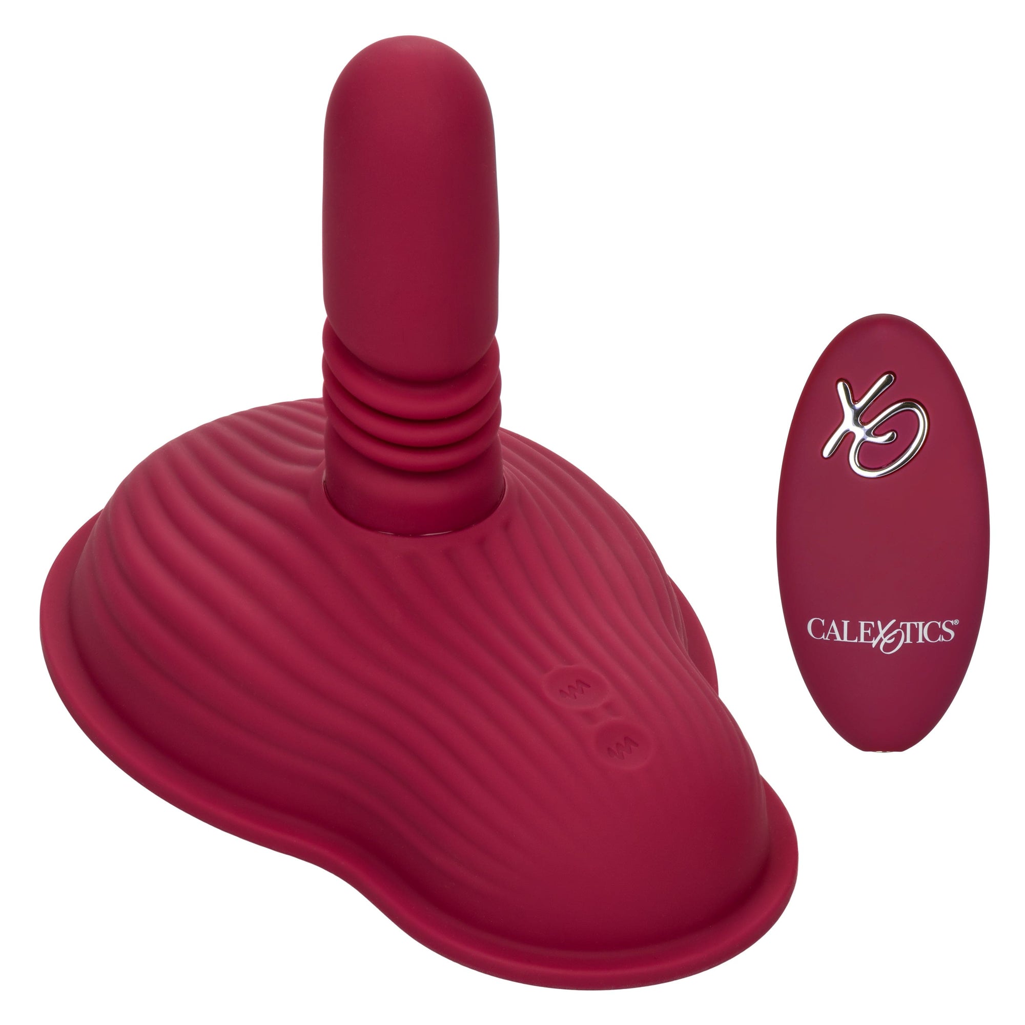 California Exotics - Dual Rider Remote Control Thrust & Grind Massager (Red) CE2015 CherryAffairs