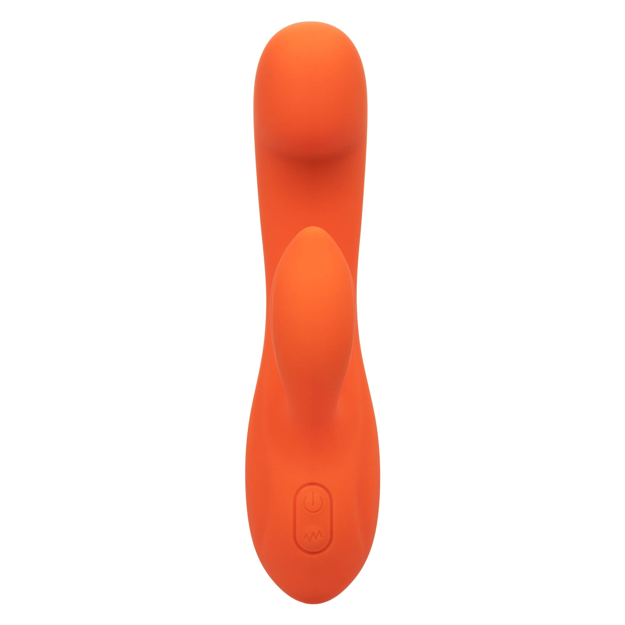 California Exotics - Stella Liquid Silicone Dual G Rabbit Vibrator (Orange) CE2020 CherryAffairs