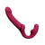 Lovense - Lapis App-Controlled Dual Ended Vibrating Strapless Strap On (Red) LOS1048 CherryAffairs