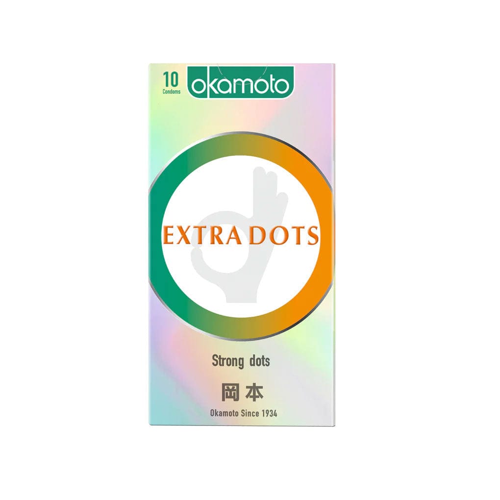 Okamoto - OK Extra Dots Condoms 10's OK1028 Durio.sg