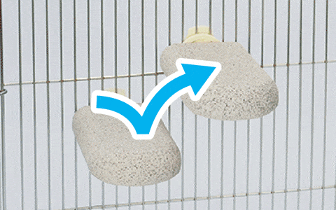 Sanko Shokai - J31 Nail Sharpening Stone Step for Small Animals (White) -  Pet Accessories  Durio.sg