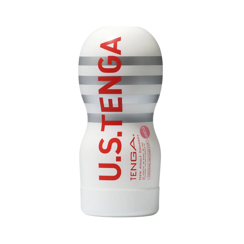 Tenga - U.S. Tenga Original Vacuum Cup Masturbator Soft (White) TE1212 CherryAffairs