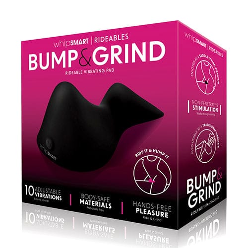 XR - Whipsmart Rideables Bump &amp; Grind Vibrating Pad Massager (Black) XR1075 CherryAffairs