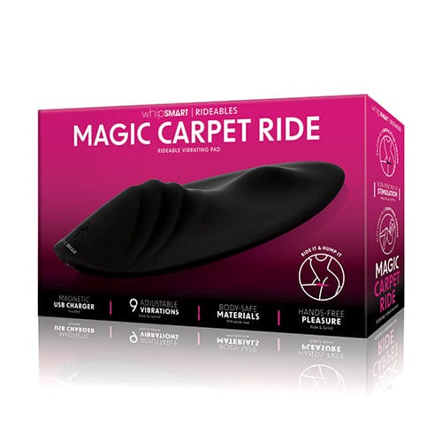 XR - Whipsmart Rideables Magic Carpet Ride Vibrating Pad Clit Massager (Black) XR1074 CherryAffairs